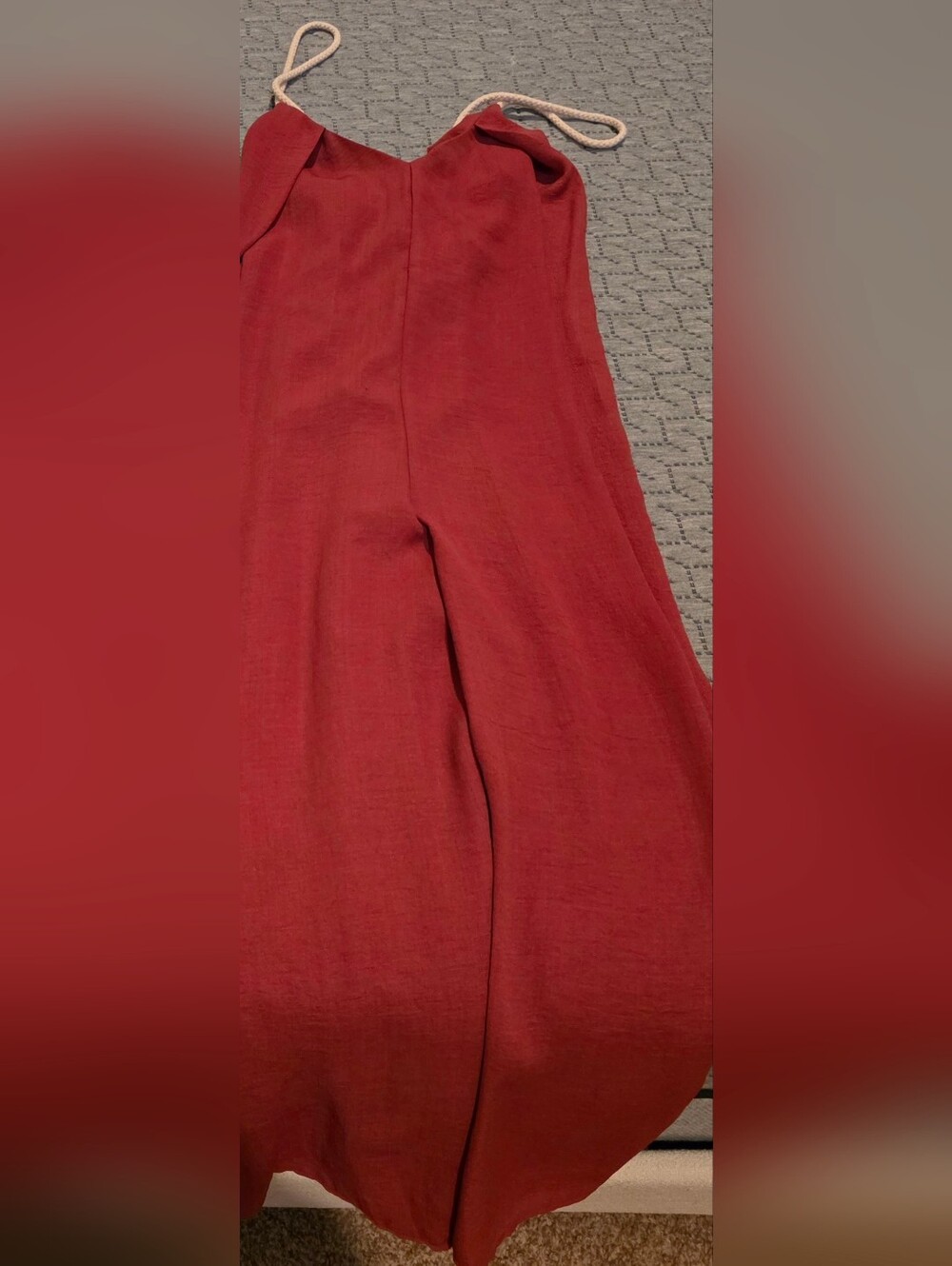 ASOS Rust Jumpsuit With Rope Detail - Picture 6 of 6